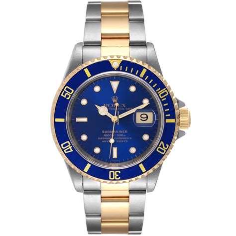 rolex submariner blue combi|rolex submariner value chart.